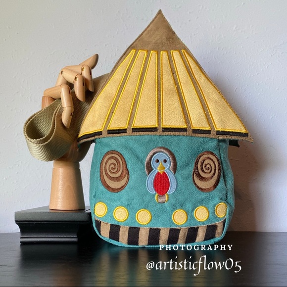 RARE! Bird House Crossbody Bag NWOT!! - Picture 6 of 6